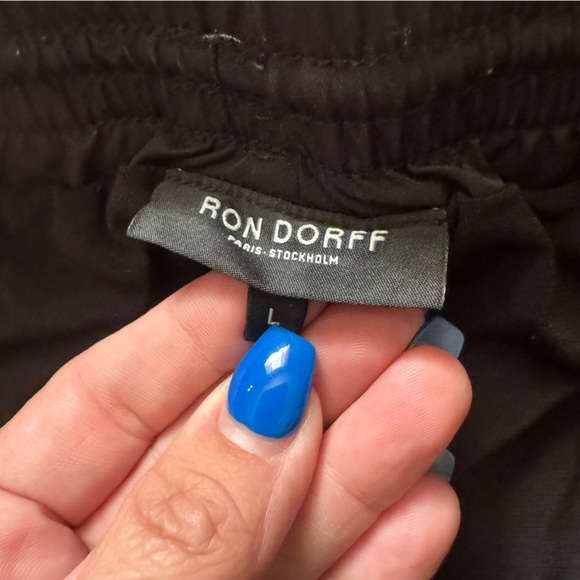 Ron Dorff Paris Stockholm black swim shorts men’s size large - Picture 4 of 6